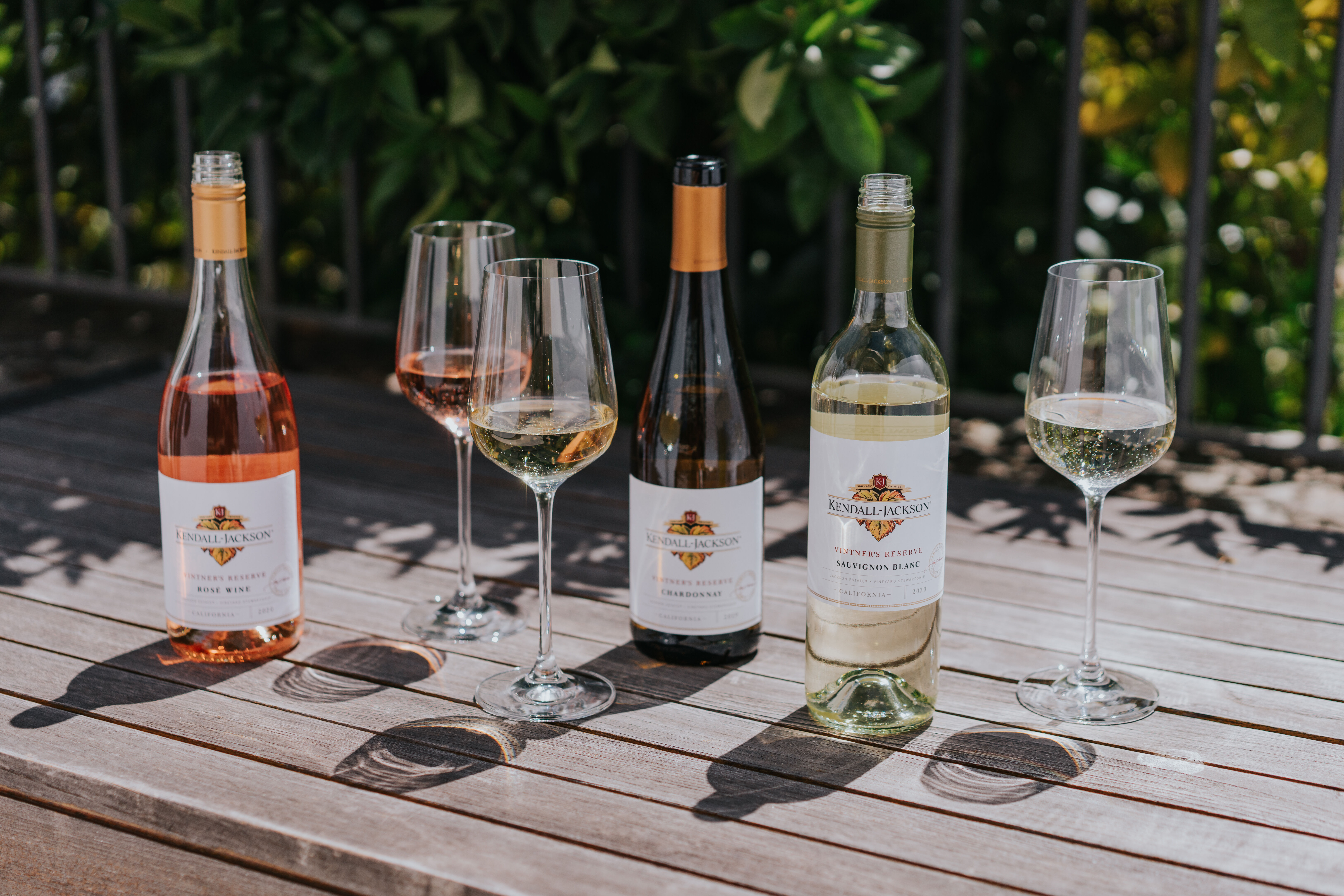 Kendall-Jackson Vintner's Reserve Chardonnay and Sauvignon Blanc